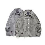 Men Shacket Long Sleeve Autumn Shirt Autumn Loose Fashion IFashion Youth Shirt