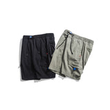 Men Pants Men's Clothes Summer Wear Retro Men's Shorts Casual Loose Pockets Workwear Fifth Pants Trendy Men