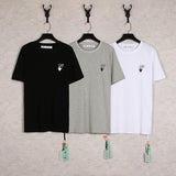 Short Sleeve Ow Men'S Cotton Color Arrow Owt