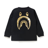 A Ape Print for Kids Sweatshirt Spring and Autumn Boys and Girls Baby Shark Mouth Long Sleeve Casual round Neck Sweater