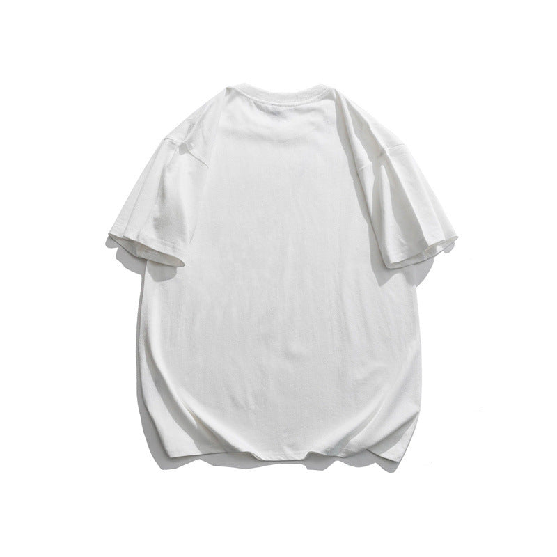 2022 Summer man t shirt Simple Printed Short Sleeve