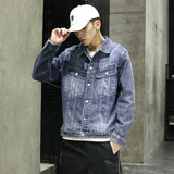 Men Summer Jeans Jackets Spring Denim Jacket Jacket plus Size Retro Sports Men