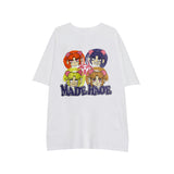 Harajuku Clothing Men's Tshirt Classic Retro Shirts Summer Printed Short Sleeve T-shirt Men and Women Casual Tops
