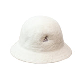 LL Cool J Hat Autumn and Winter Female Rabbit Fur Solid Color Fisherman Hat Kangaroo Embroidered Warm Bucket Hat