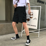 Harajuku Clothing Men's Casual Shorts Summer Cool Large Pocket Overalls Men's and Women's Sports Pants