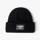 Women Beanies Autumn and Winter Jacquard Letters Men Skullcap Knitted Hat Women Woolen Cap