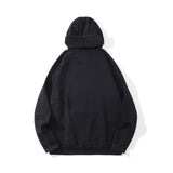 Men Fall Outfits Turtleneck Hooded Sweater Autumn and Winter Hoodie