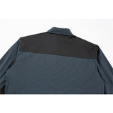 Men Shacket Long Sleeve Autumn Shirt Autumn Color Contrast Patchwork Loose Casual Shirt Men