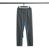 Fog Essentials Pants Spring and Autumn Warrior Ribbon Color Matching Terry Casual Trousers for Men and Women