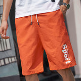 Mens Swim Trunks Men's Summer Shorts Casual Straight-Leg Loose Shorts Flow Fashion