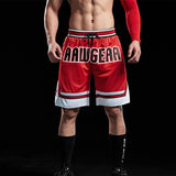 Basketball Shorts Muscle Sports and Fitness Shorts Men's Basketball Game Training Running Leisure Loose Quick-Drying