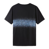 Amiri T Shirt Color Ink Splash Paint Lettered Casual Round Neck