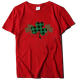 Saint Patrick's Day Closing Spring Men's plus Size Retro Sports Men's T-shirt