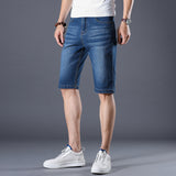 Men Jean Shorts Summer Shorts Men's Cool Breathable Youth Fashion Casual Men's Jeans