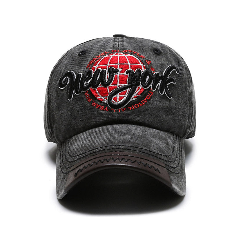 Yankee Baseball Cap Spring and Autumn Sun-Proof Baseball Cap Fashion Hat