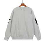 Fog Fear of God Sweatshirt Season 7 Main Line Baseball Flocked Printed Sweatshirt Couple Coat