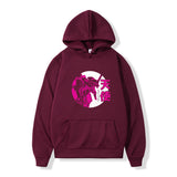 Maroon Graphic Hoodie