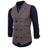 Tuxedo Vests Men Suit Vest Men's Trendy Men Vest Vest Fashion Suit Summer Business Wear