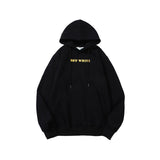 Autumn And Winter Astronaut Ladder Arrow Velvet Padded Hooded Sweatshirt Men And Women Same Style