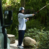 Men Shacket Long Sleeve Autumn Shirt Autumn Shirt Back Letter Print Loose Shirt