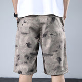 Men Jean Short Man Denim Short Pant Summer Casual Camouflage Shorts Men's Loose Straight Short Pants Men Shorts