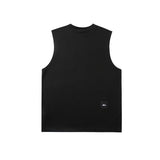 2022 Summer man t shirt Solid Color Sports Waistcoat Vest