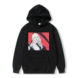 Chainsaw Man Hoodie Pava Anime Fleece-Lined