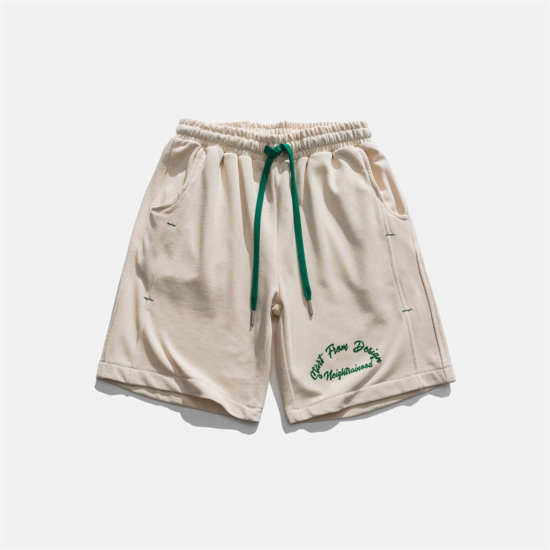 2022 Summer man t shirt Printed Casual Shorts Loose