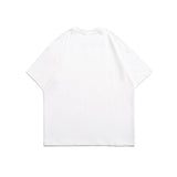 Men T Shirt Summer Casual Tops Men's Clothes Summer Wear Japanese-Style Retro Men's round Neck Short Sleeve Casual Cartoon Totoro Printed T-shirt