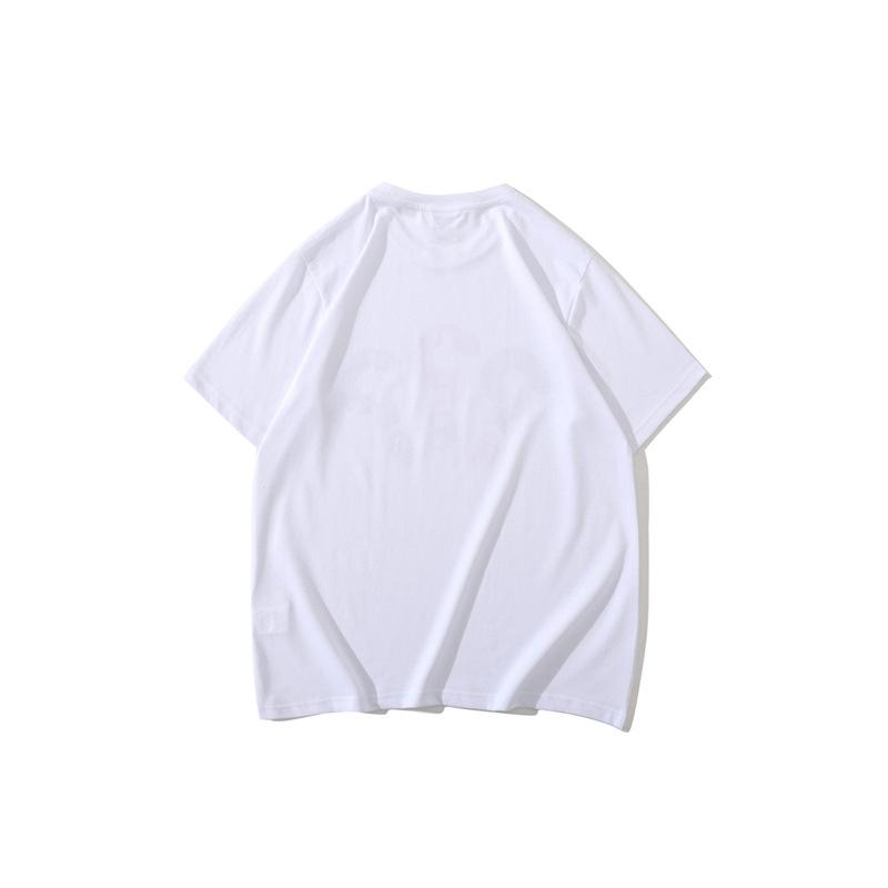 A Ape Print T Shirt Spring and Summer Short Sleeve Printed Fashion Camouflage T-shirt
