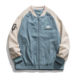 Varsity Jacket For Men Baseball Jackets Casual Patchwork Letters Embroidered Printed Men's Baseball Uniforms