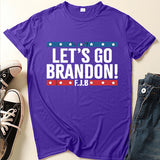 Let's Go Brandon T Shirt Short Sleeve Men's and Women's T-shirt Short Sleeve Top
