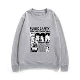 Chainsaw Man Hoodie Early Sichuan Autumn Print Fleece Lined
