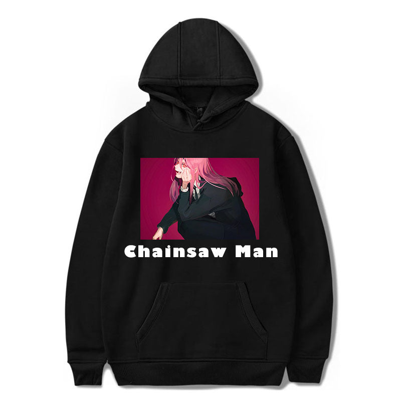 Chainsaw Man Hoodie Anime Chainsaw Man Pawa