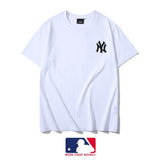 MLB T Shirt Summer round Neck Loose Short Sleeves T-shirt Men and Women