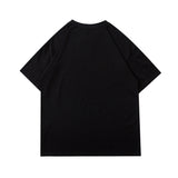 Men's T Shirt Summer Casual Tops Printed Short Sleeve T-shirt Men's Fashion Brand round Neck Half Sleeve Trendy Loose Half Sleeve