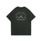 Men T Shirt Summer Casual Tops Men's Clothes Summer Wear Vintage Men's round Neck Short Sleeve Casual Loose Printed T-shirt