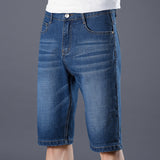 Men Jean Shorts Summer Shorts Men's Cool Breathable Youth Fashion Casual Men's Jeans