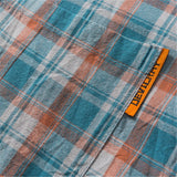 Men Shacket Long Sleeve Autumn Shirt Autumn Printed Loose Plaid Shirt