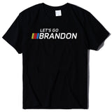 Let's Go Brandon T Shirt Women's Top Short Sleeve T-shirt Women