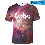 Cookies Shirt Cookies Cookies Starry Sky 3D Short Sleeve T-shirt