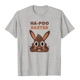 Mens Easter Shirts Printed Round Neck
