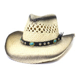 Wester Hats Western Straw Cowboy Hat Men Women Sun Protection by the Sea Beach Hat Sun Hat