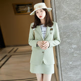 Women Pants Suit Uniform Designs Formal Style Office Lady Bussiness Attire Spring and Autumn Loose British Style Professional Tailored Suit Suit