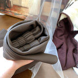 Leather Shorts High Waist Quality Matte Women Fall and Winter Outer Wear Loose Wide Leg Fashionable PU Leather Boot Pants