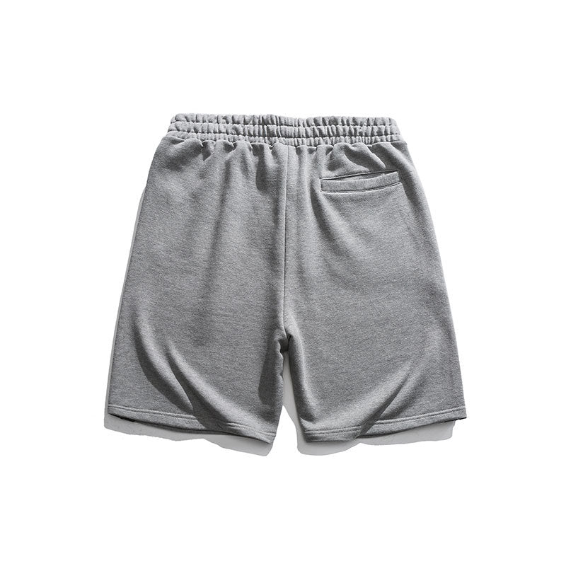 Men Shorts Side Zipper Straight Cargo Pants