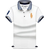 USPA Shirts Cotton Men's Short-Sleeved T-shirt Polo Shirt