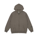 Fog Essentials Zipper Hoodie Autumn and Winter Double Line Adhesive Alphabet plus Velvet Zipper Sweater Coat for Men and Women