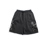 Harajuku Clothes Men's Casual Shorts Summer Retro Overalls Men's and Women's Casual Pants