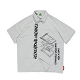 Men T Shirt Summer Casual Tops Men's Clothes Summer Wear Retro Men's round Neck Short Sleeve Casual Loose Letters Printed Shirt Fashion